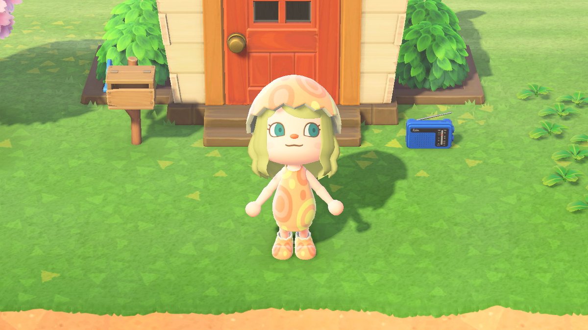 KanimTrawerus's tweet photo. because I don't know what else to do with those stupid eggs...at least I now look stupid fishing them #AnimalCrossing #ACNH #NintendoSwitch https://t.co/fr5j3tfBZr