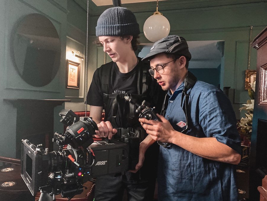EntityProdCo's tweet photo. Some behind the scenes from our shoot with @Stanleysband_ 

Thanks to @Provision_Hire  &amp; @uos_filmproduction

Photography by @CallumOgburn (1/2)

#music #video #indiemusic #cinema #manchester #agameodtones #cinematography #entity #creatives #bfi #ukfilm #artscouncil #arri #zeiss https://t.co/sNB2QeEaon