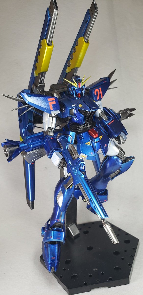 鈴木 克海 F91祭 約束通り参加させていただきます 一応２つ程アップできるものがありますね こちらは 量産型f91 ミノル スズキ機 Twin V S B Rです もう一度いいます ミノル スズキ機です ハリソン マディン機ではありません 大切なこと