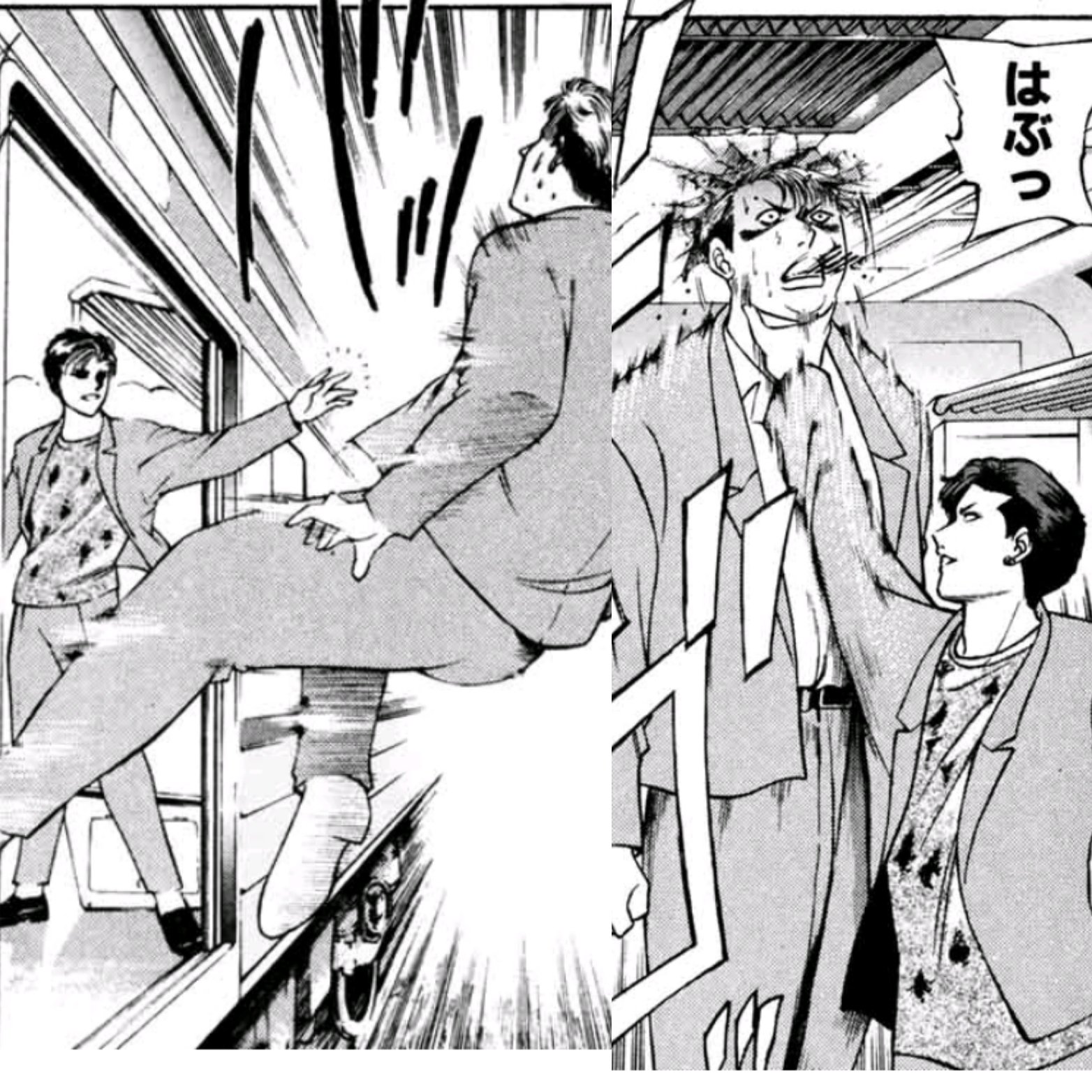 白鉄 我間 結城直人 片手で人を持ち上げる怪力 ナイフなどの凶器も使いこなし何より人を殺すことに何の躊躇もないなど あらゆるヤンキー漫画の中でも最狂クラスの実力を持つ しかし彼は 名を上げたり舎弟が欲しいわけではないのでヤンキーではない