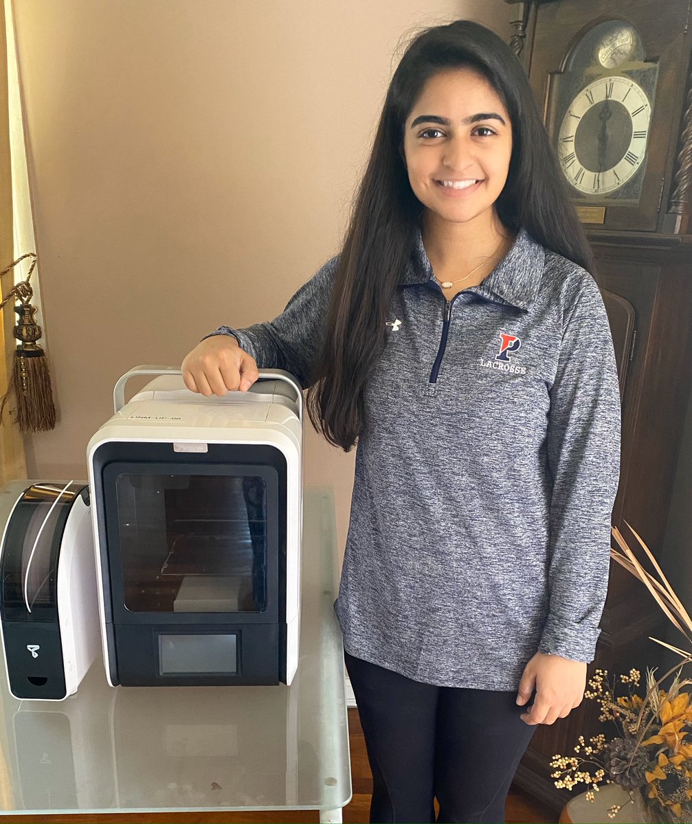 Printing with a purpose: <a href="/nocountyknights/">North County Knights</a> #STEM students rush to 3D print #PPE, but need more printers. #AACPSAwesome #COVIDー19 capitalgazette.com/neighborhoods/…