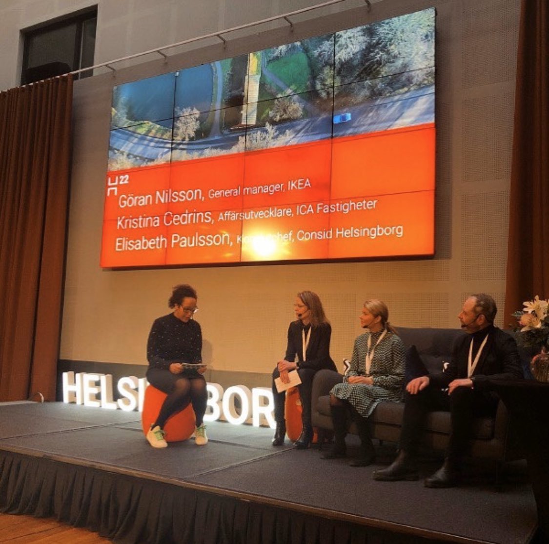 Jag pratar om smarta och hållbara städer inför Helsingborgs internationella CityExpo H22 som går av stapeln 2022. #h22 #helsingborgstad