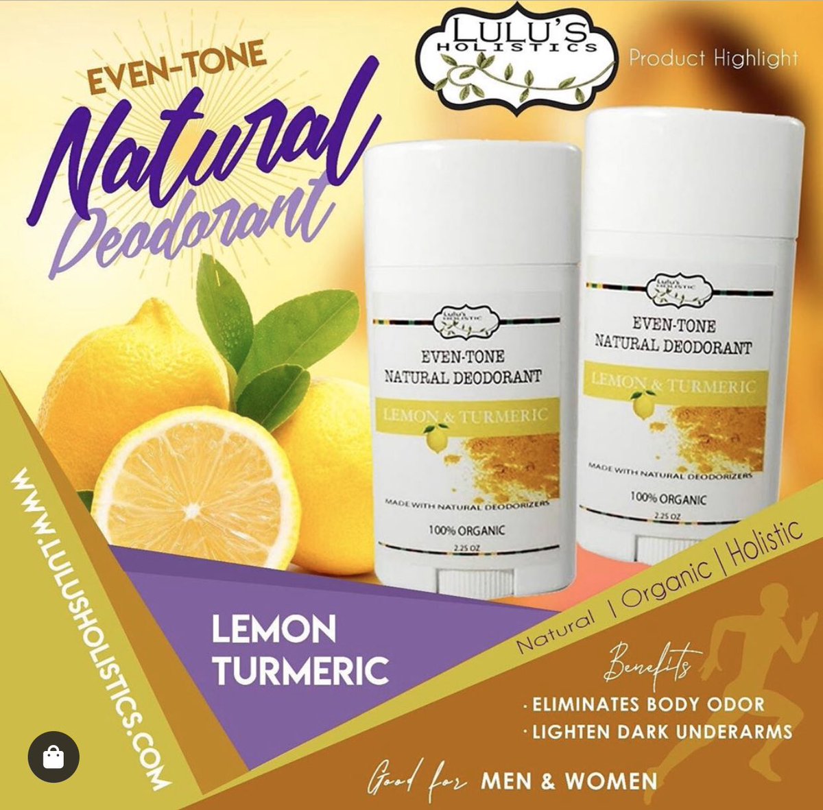luluholistics's tweet photo. Out all natural eventone deodorant lightens dark under arm 
.
.
.
#StayHome #StaySafeStayHome shop online for your essential needs click the link in our bio https://t.co/TJRZiZb4SN