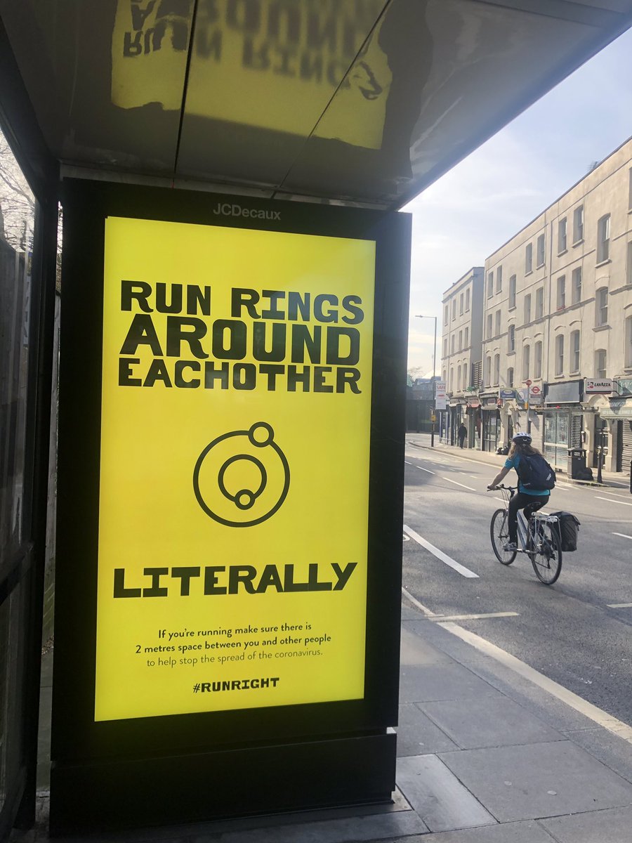 Joggers - while we applaud your sportiness, get-up-and-go & joie de vivre, we don’t love your spitting, huffing/puffing & lack of polite spacial awareness. You’re no more immune just because you move faster!! This campaign is a good idea;  #RunRight Please pass this on!