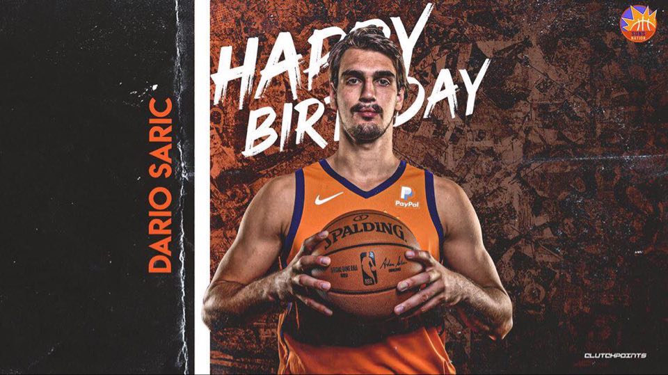 Join Suns Nation in wishing Dario Saric a happy 26th birthday!  
