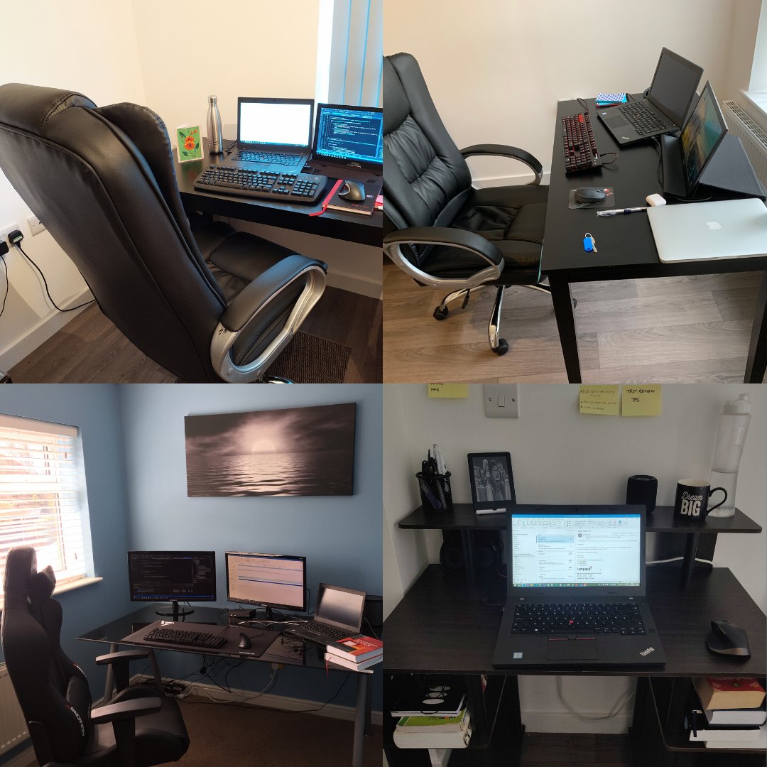 If you've been wondering just how we manage our home working environment then you're in luck! Today we're showcasing some of our Seed Software development team's home workstations!
