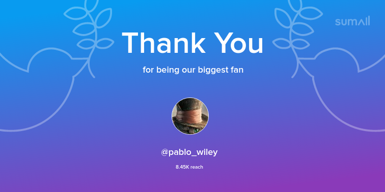 SAPatriot45's tweet photo. Our biggest fans this week: pablo_wiley. Thank you! via https://t.co/jNBuwN0uP6 https://t.co/yW77zcn3yE