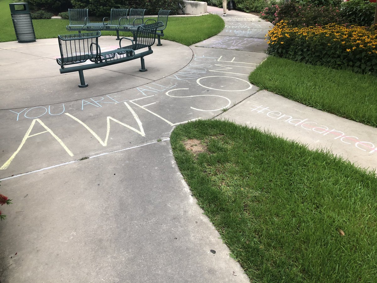 Thank you to the MDA team for making everyone smile as we head into another day of  uncertainty.  Grateful for my hospital family everyday. #MDAndersonstrong #InThisTogether #support #endcancer  #mdanderson #houston
