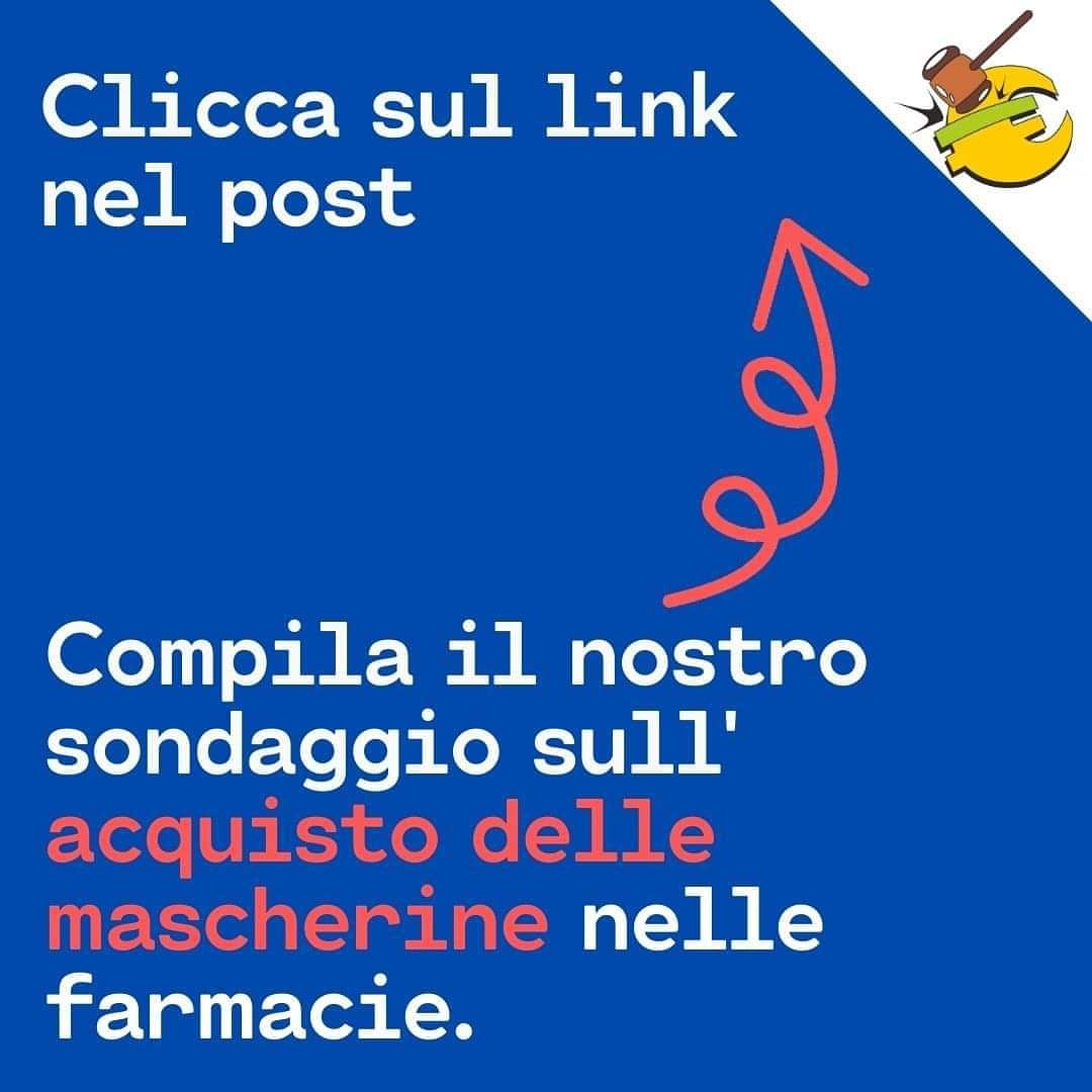 💥 Hai due minuti di tempo per noi?🙏

Clicca sul link 👇

forms.gle/ofgCCftgdpSJ5J…

e aiutaci a monitorare la disponibilità di mascherine nelle farmacie di tutto il territorio nazionale 😉 Grazie 🙏