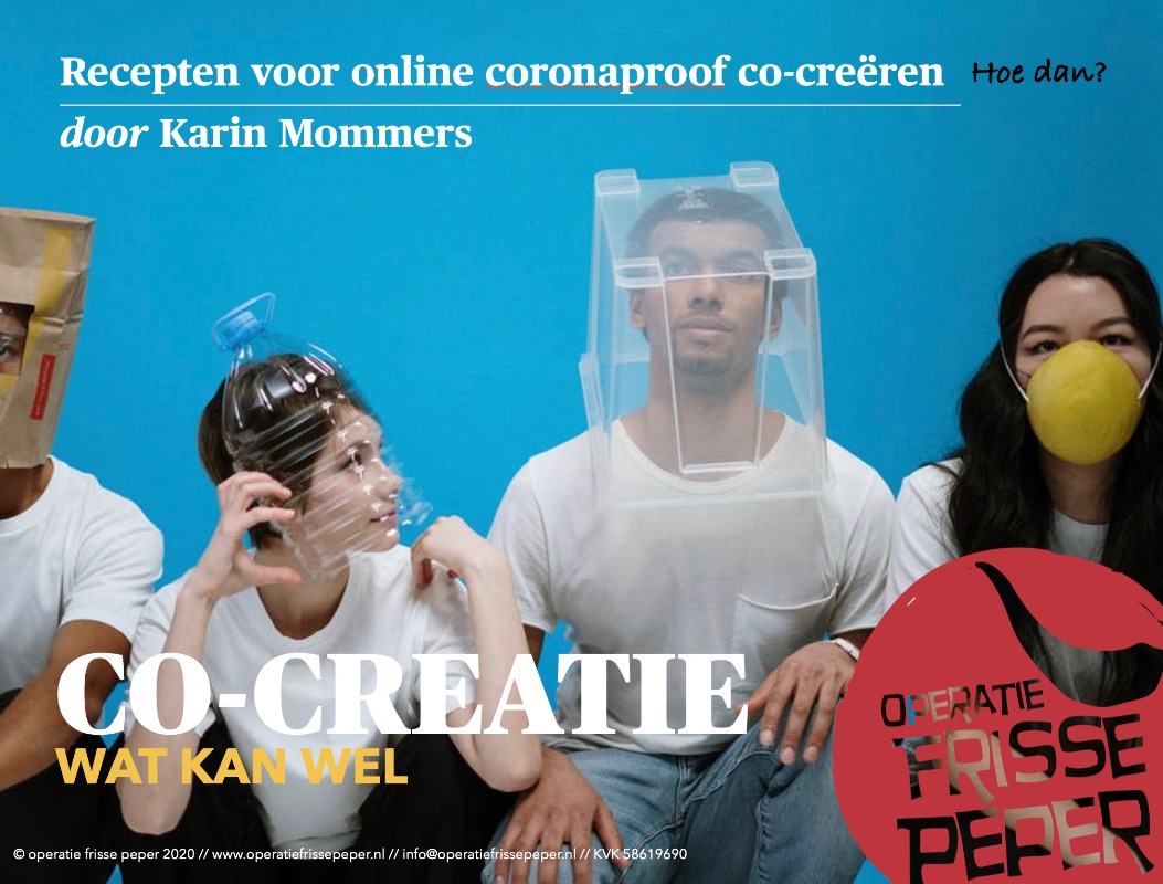 teamfrissepeper's tweet photo. Wat kan wèl. Coronaproof co-creëren. - https://t.co/cb3aUBf4h6 https://t.co/9Q0vEie1x9