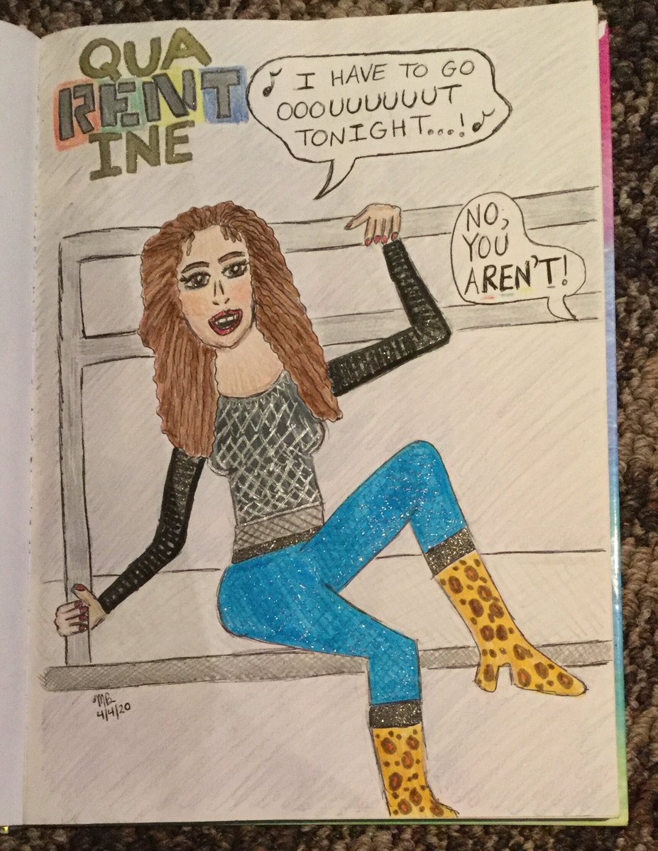 TheParodyGirl's tweet photo. @ABrightMonster Hope you like this one! #quaRENTine https://t.co/77lUlBiMsP