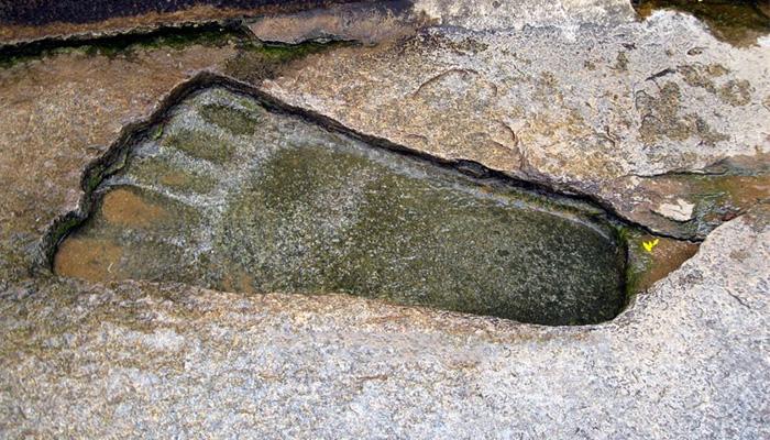 It is believed that footprints of Bajranbali are found in Andhra Pradesh, Thailand, Sri Lanka and Malaysia. #Ramayan  #IndianHeritage