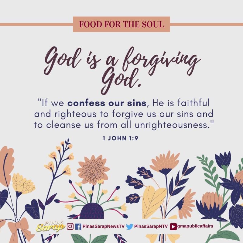 PinasSarapGTV's tweet photo. Dear God, thank You for Your forgiveness! 🙏 

#PinasSarap #FoodForTheSoul https://t.co/1QXmcDwAzY