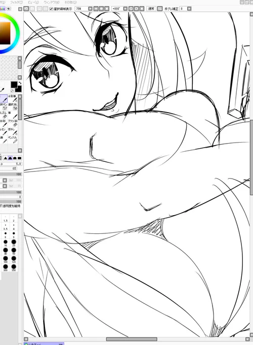 いろはちゃん描いてて楽しい🥰✨ 