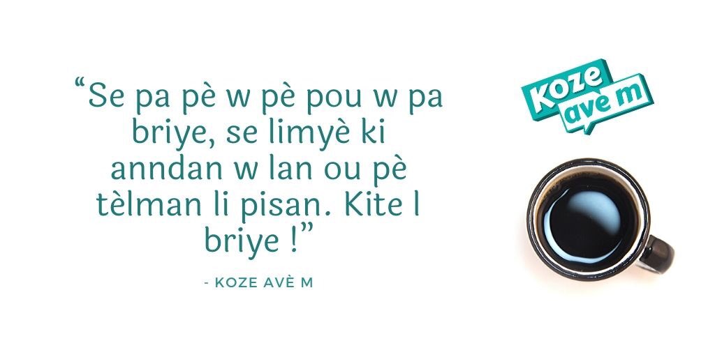 kozeavem's tweet photo. Kite limyè ki anndan w lan jayi💫

•
•
#kozeavèm #inspirationalquotes #motivationalquotes #inspiration #motivation https://t.co/c0quYlKTTF