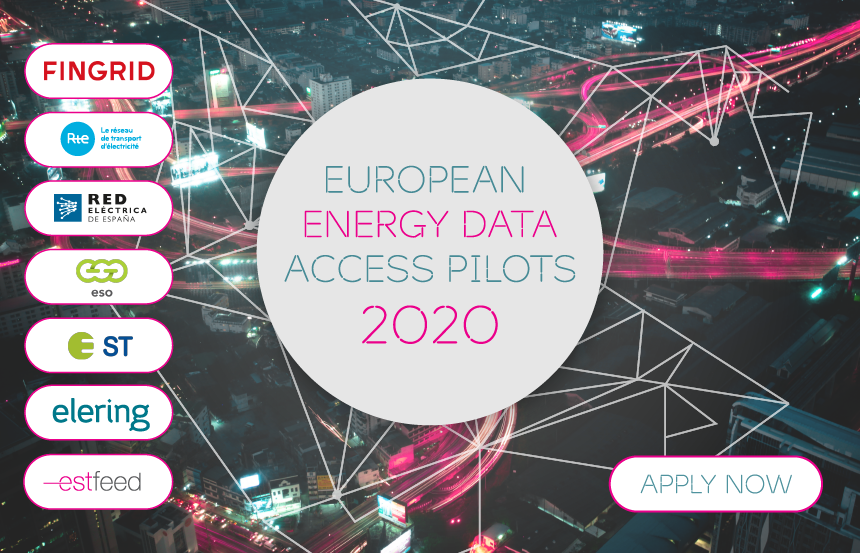 EleringAS's tweet photo. #Elering, with the mandate from European grid operators, announces a Europe-wide competition, to be implemented in 2020, to select pilots of innovative energy products and services which need access to metering data: https://t.co/6HguMRHbNc #Estfeed #smartgrid #dataaccess https://t.co/IfL142I0Kb