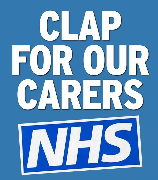 Will you be clapping for our carers tonight?! We definitely are! #ClapforCarers