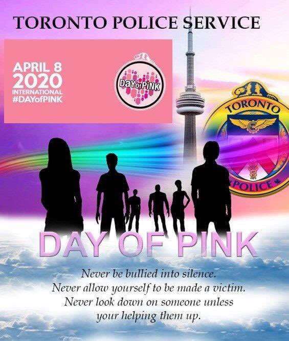 Please join us ‘Virtually’ throughout the day as we share our SUPPORT during this #InternationalDayofPink for those LGBTQ youth who are being bullied just for who they are!

#DayofPink2020
#StopBullyingNow
#VirtualDayOfPink