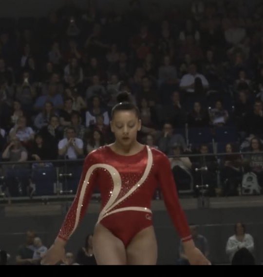 WAGnastics's tweet photo. Random thought but does anyone ever think about how similar Becky Downie and Simone Biles’ leotards were for their nationals in 2015 https://t.co/lHhMIbWkgR
