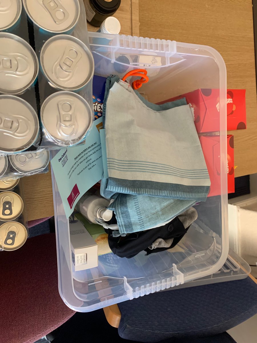 CHFTPRG's tweet photo. A huge thank you for the donations coming in to Allan house from our two teams @CHFTPRG and @CHFTrespnurses1. They’ve have been donated in centrally and distributed among sites. Will definitely keep us going! @CHFTNHS #StaySafe #LookingaftertheNHS #TeamNHS https://t.co/nmZCRTGPzT