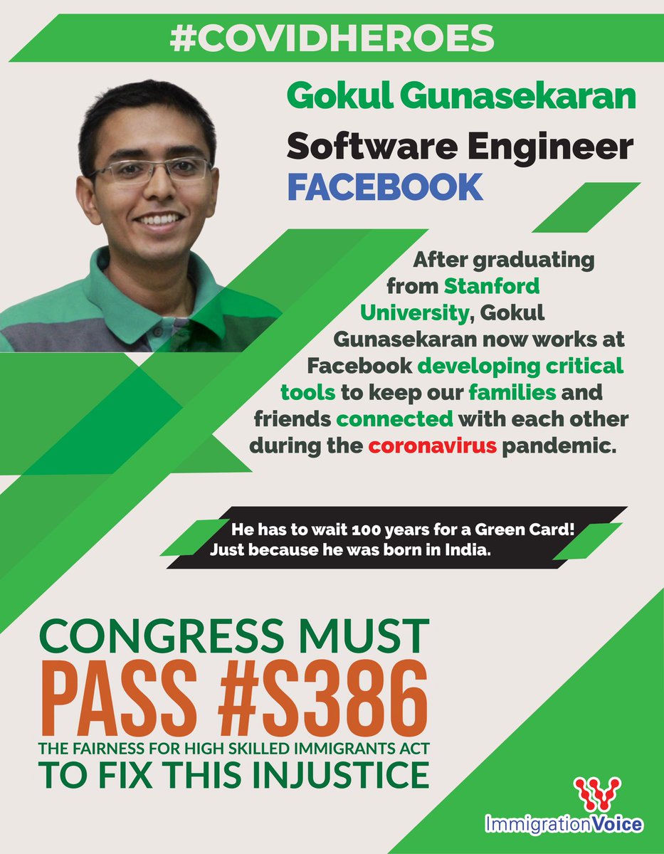 vvaseegaran's tweet photo. .@SenatorDurbin #S386 means end of favoritism and start of equality for all ! Not to mention, it is going to help American jobs, as wages won't be suppressed and no increase in number of GC! 
#ImmigrantsDieWhenDurbinLies #UnblockS386
@DickDurbin
https://t.co/wXCKsxyRET