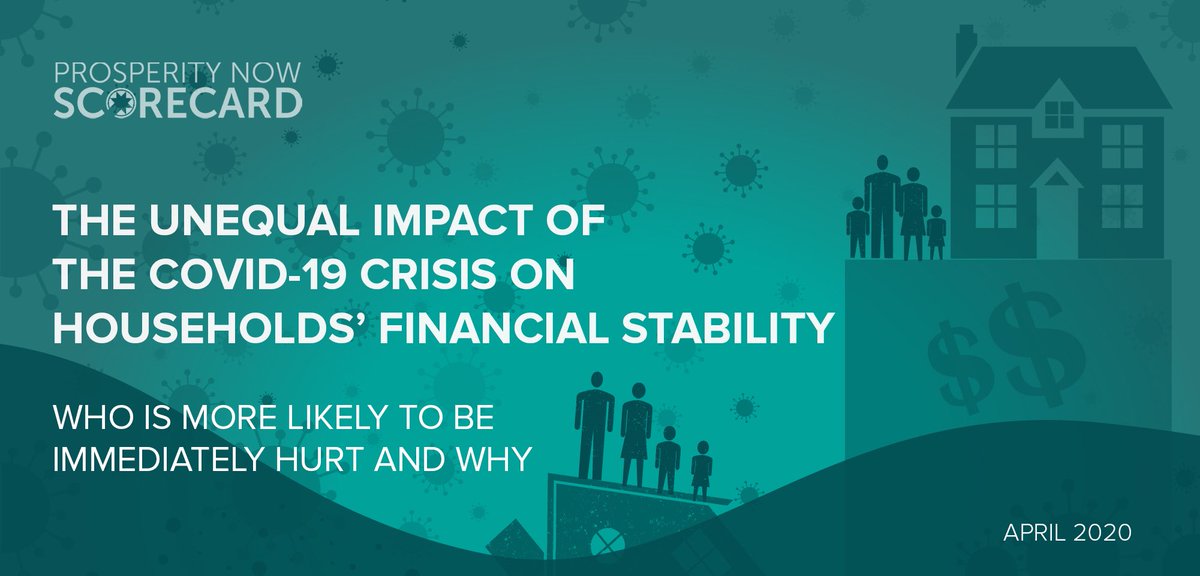Stephanie_Kripa's tweet photo. New brief by @prosperitynow: “the economic effects of the #codiv19 crisis will be felt by all, but we must not overlook the disproportionate effect it will have on our most vulnerable populations & their financial stability.” #FinancialSecurityCLT
Read: https://t.co/v1nqlaRTxr https://t.co/SraVYDeiag
