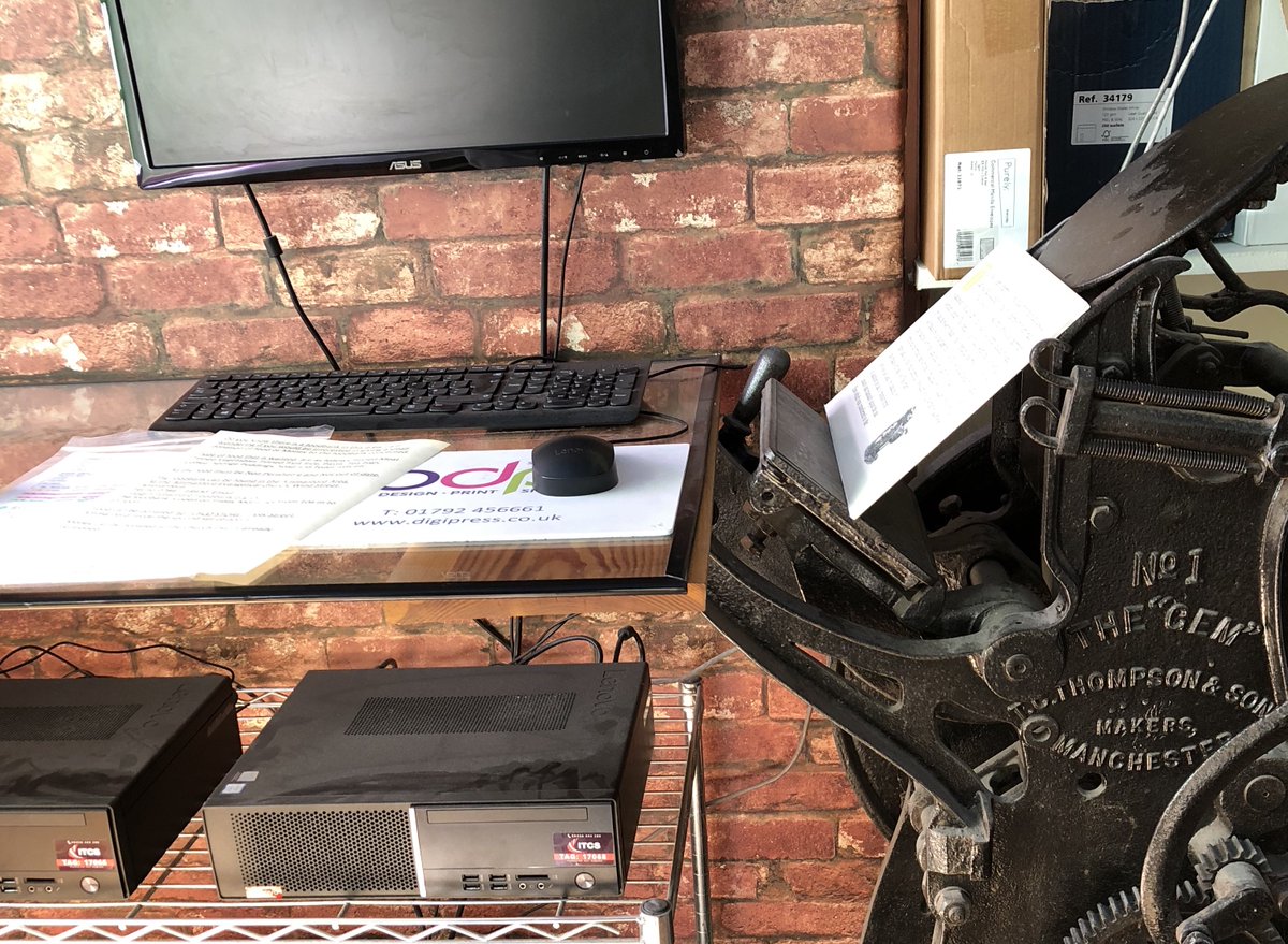 Our NEW <a href="/konicaminolta/">KONICA MINOLTA</a> 3080 arrives this week, enabling us to provide super-fast, short-run stitched #booklets at competitive prices!

FIND OUT what we did with our original "No.1 Gem" letterpress to make room for this cutting-edge kit! CLICK HERE: bit.ly/2Rkb5gI