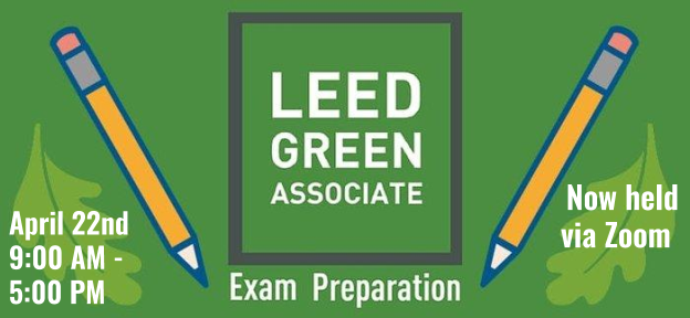 BuiltEnvPlus's tweet photo. Prepare for LEED Certification from the comfort of your own home! Our next LEED GA Exam Prep Course will be held via Zoom on April 22nd. You may be eligible to take it for FREE through the Green Building Training Program! Learn more @ https://t.co/g0w1SeJxpf https://t.co/WbYYZEddPZ