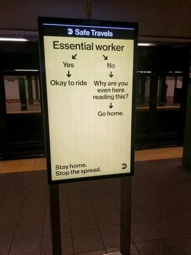 Metro de Nueva York ahora.