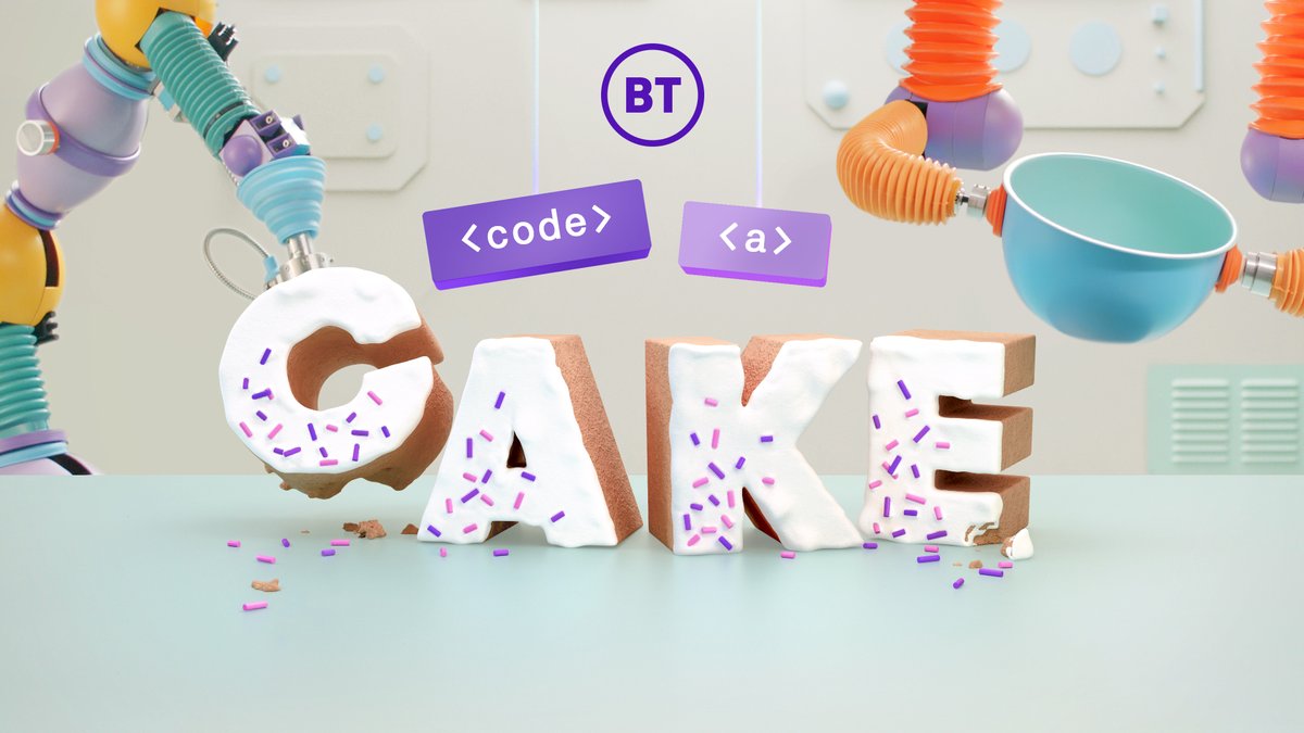 AnalogFolk's tweet photo. ๐
We are super excited to have won The FWA project of the day with Code a Cake. A huge well done to our team and our amazing client BT, for creating such an innovative piece of work. To view the project click here ๐https://t.co/FlP5kP58L6 #CodeaCake #BT #Coding https://t.co/NfJKNTtmAw