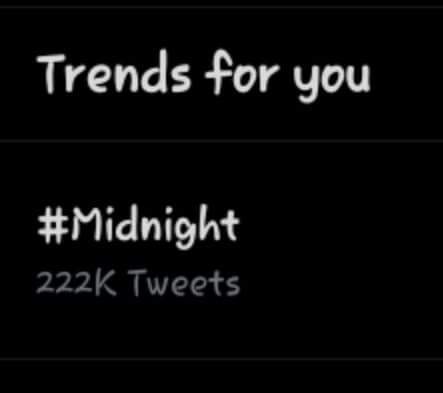 russteban's tweet photo. Twitter knows its stuff 😍 Anyways, let's all stream #Midnight !! I have been listening to it for over four (4) hours now and still can't get over how amazing it is! 
#MidnightStreamingParty #MidnightIsOut https://t.co/zKeqqURttg