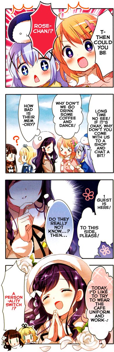 Dark Shadow Princess Megu S Here To Flesh Out Rose S Backstory And Rose Is More Amazing Than We Thought Gochiusa Manga V7 C1