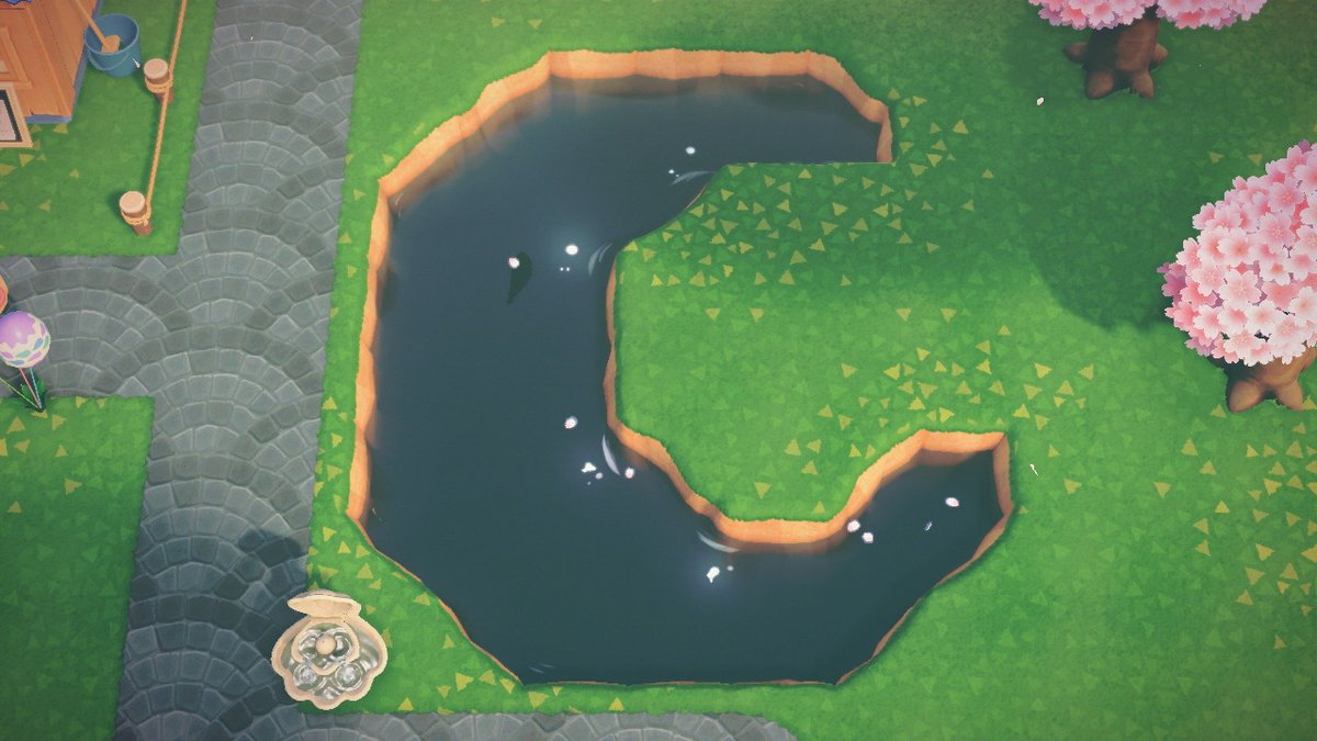 Animal Crossing Moon Pond Tutorial Best Decorations