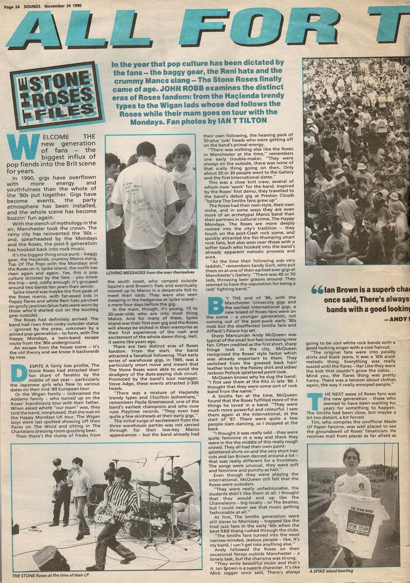 What the world was waiting for  @thestoneroses meagthread of   #cuttings....