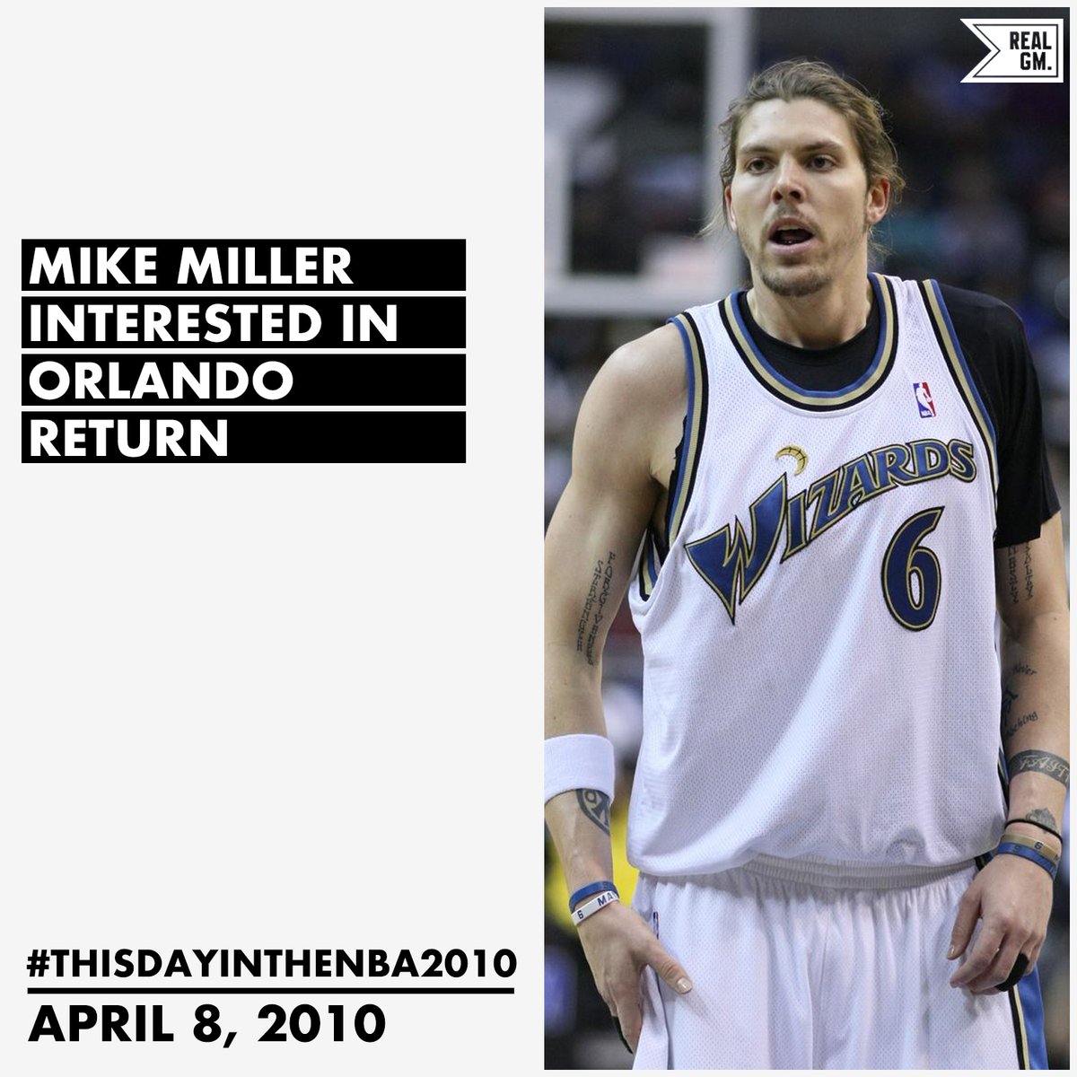  #ThisDayInTheNBA2010April 8, 2010Mike Miller Interested In Orlando Return https://basketball.realgm.com/wiretap/203162/Mike-Miller-Interested-In-Orlando-Return