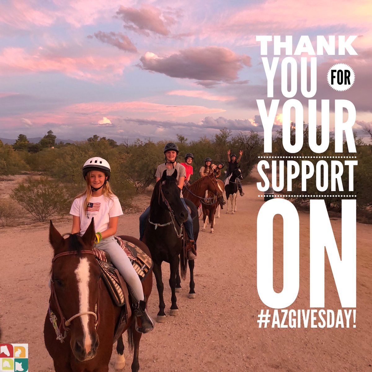 It was a monumental day state-wide for #AZGivesDay and we thank each and every donor to our cause, to our collaborators, and to the emergency relief effort. You help continue #trakmagic for #Tucson!