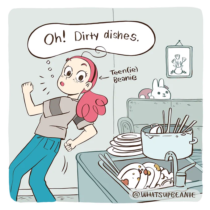 Well now I don't want to do them! Haha. You ever get this feeling when someone tells you to do the thing you were about to do anyway? 