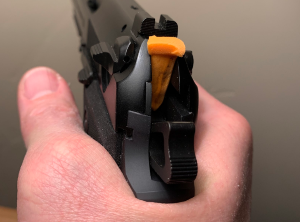 RKBarmory's tweet image. For dry-firing, a foam earplug can keep a hammer-fired gun much quieter. I’m not sure if it is necessary to prevent damage. But, it doesn’t hurt.

#dryfire #dryfirepractice #training #guns #dryfiredaily #shooting #rangeday #everydaycarry #practicalshooting #firearmstraining
