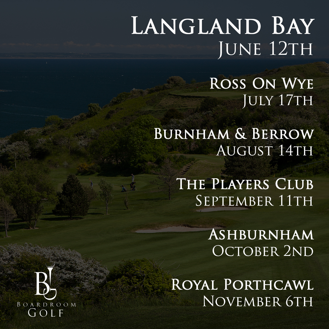 As we stand today these are the upcoming #golf #events we have planned for the 2020 schedule.  We have decided to cancel both April and May events with the first event planned for <a href="/Langland1/">Langland Bay G.C</a>  on June 12th 2020. Obviously all events are subject to restrictions being lifted.