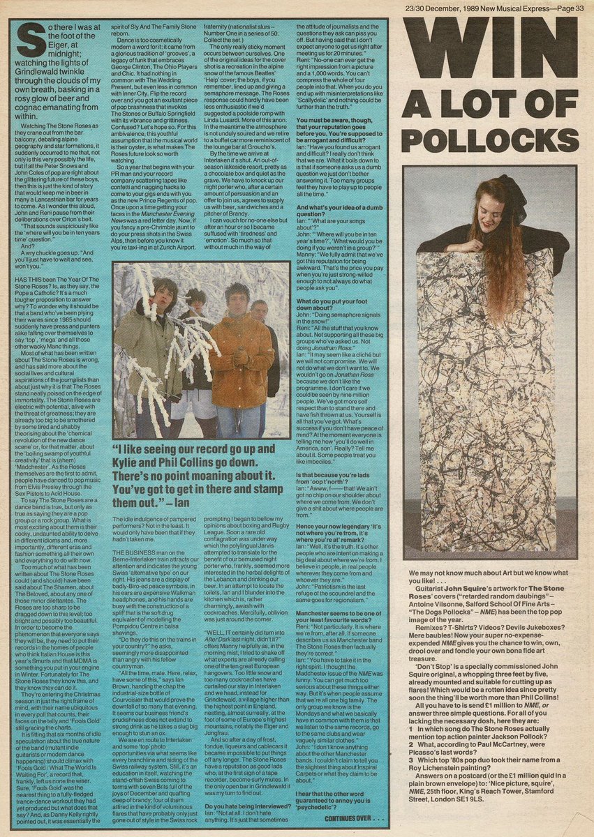 What the world was waiting for  @thestoneroses meagthread of   #cuttings....