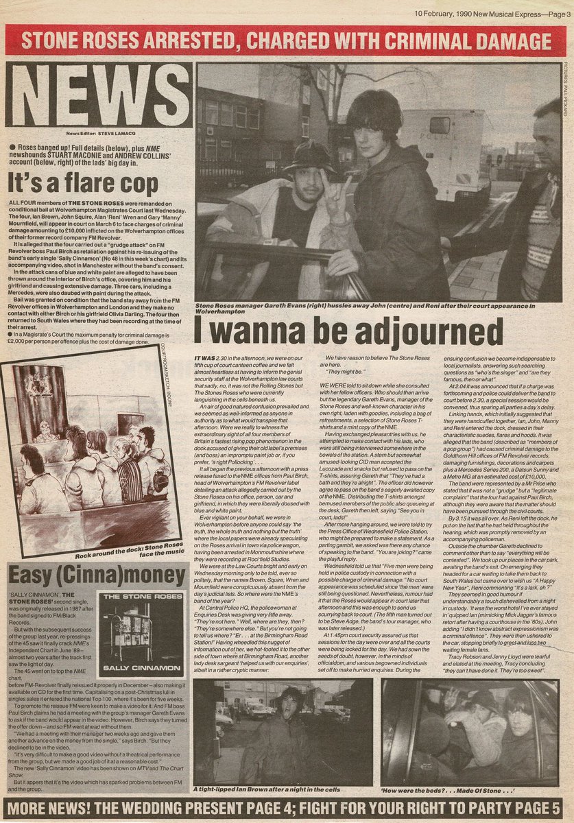What the world was waiting for  @thestoneroses meagthread of   #cuttings....