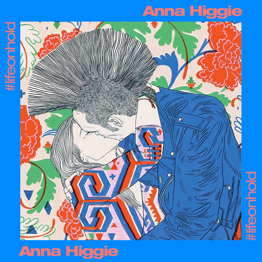 Some colour for you on such a beautiful day from Anna Higgie Illustration. If you want to 'remix' her Life on Hold artwork when we have it then you need to register your interest on our website. buff.ly/39I2b3j #lifeonhold