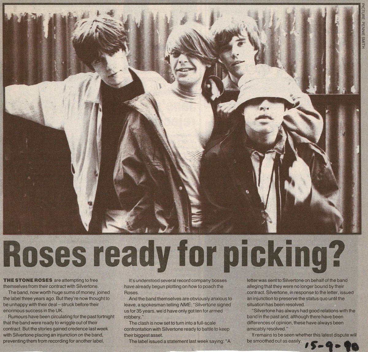 What the world was waiting for  @thestoneroses meagthread of   #cuttings....
