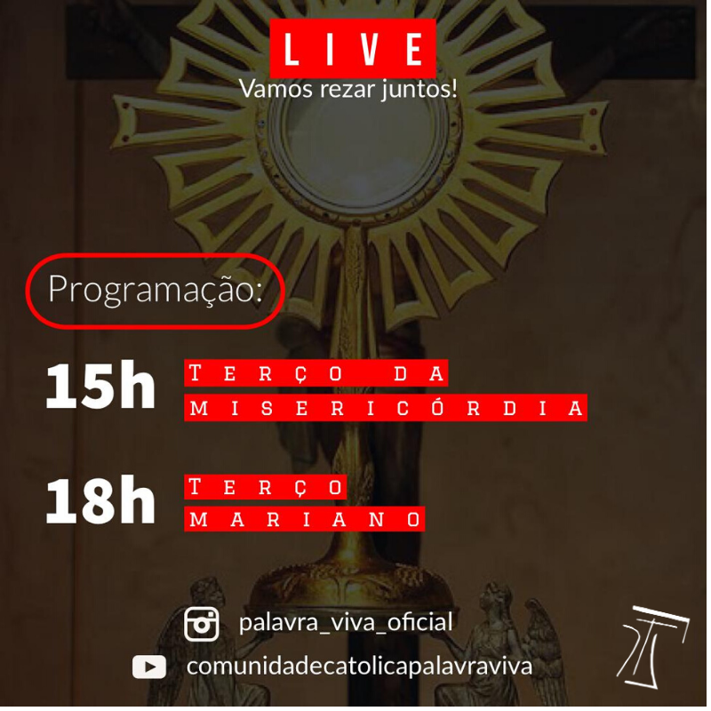 LuganoCCPV's tweet photo. Venha rezar conosco! Convide seus amigos e familiares.
#livePalavraViva #ccpv #eepv #SemanaSanta2020 https://t.co/IdorSY9i9M