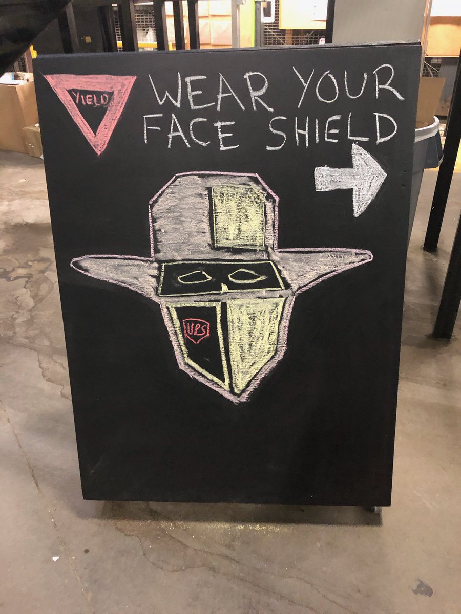 upsthutson04's tweet photo. Masters Division- Gainesville/Blue Ridge remind employees to wear their mask. #MastersSafety #LiveSafely https://t.co/SoFQG6kHeG