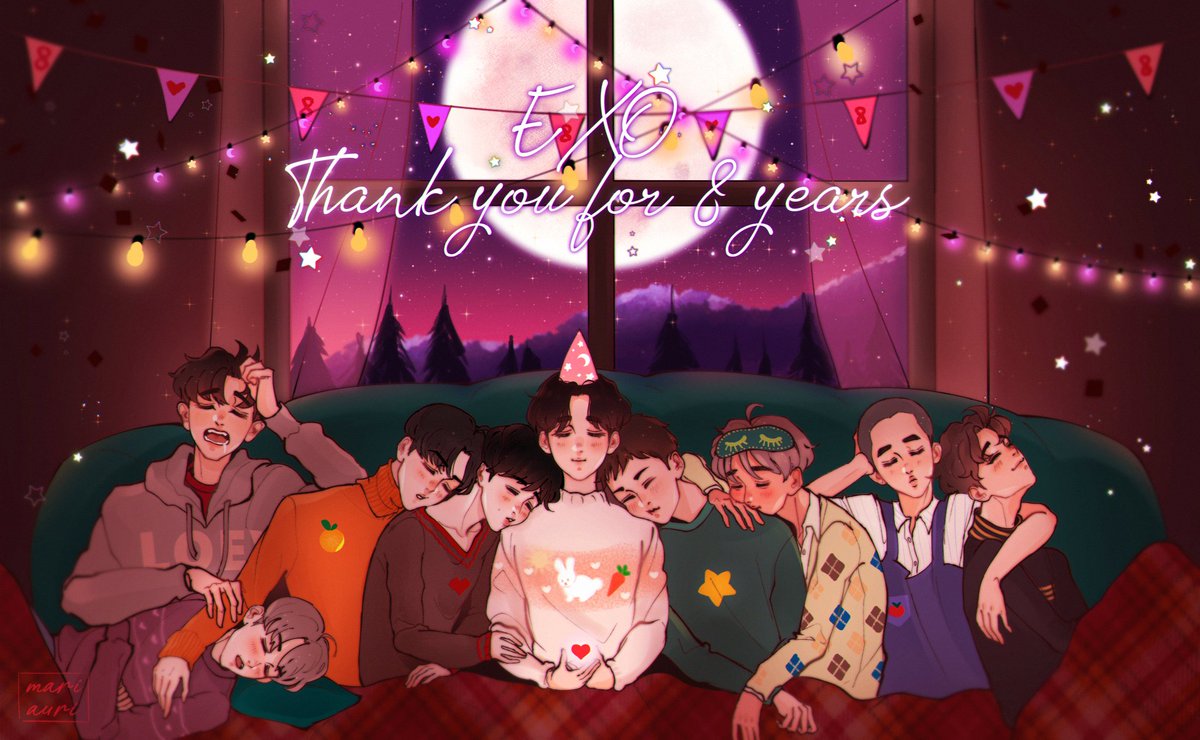 chinguu_k's tweet photo. Thank you for existing. Saranghaeyo @weareoneEXO
#EXO8thAnniversary
#8eternityWithEXO
#EXO https://t.co/HsFMCrqrjQ