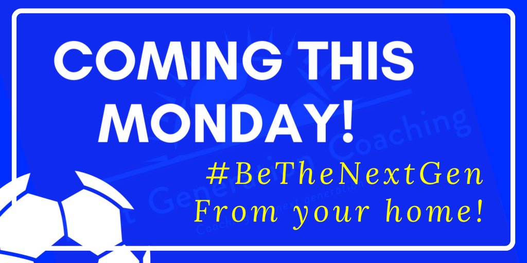 NextGen_1's tweet photo. Looking to keep entertained?
Take up our #IsolationChallenge!
Each day we’ll be posting some technical challenges on our page...
- Check Out the Challenge
- Have a go ⚽️
- Post your efforts in the comments
🎁 For the everyone who attempts!
#BeTheNextGen At 🏡 https://t.co/FEUOLZZLeF