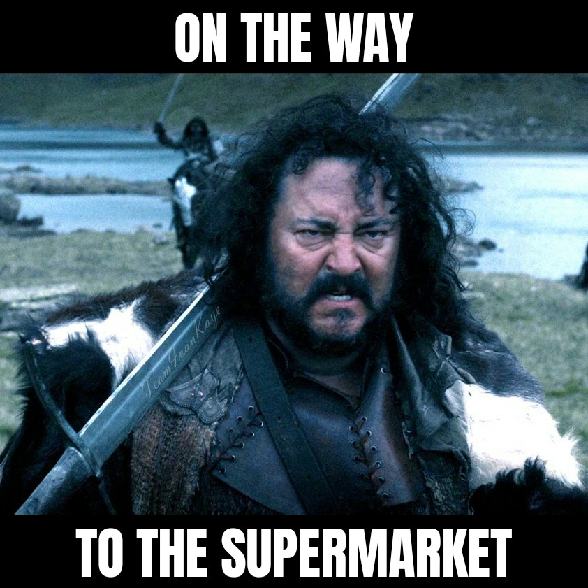 Ivan Kaye Fans Teamivankaye Buying Stuff In Times Of Corona Isn T Always Easy Don T Lose Your Sense Of Humour Take Some Strength From Ivan S Viking Warrior Ivar The Boneless In