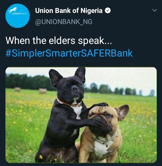  @UNIONBANK_NG wasn't having any of it.They replied with a double-barreled shot.