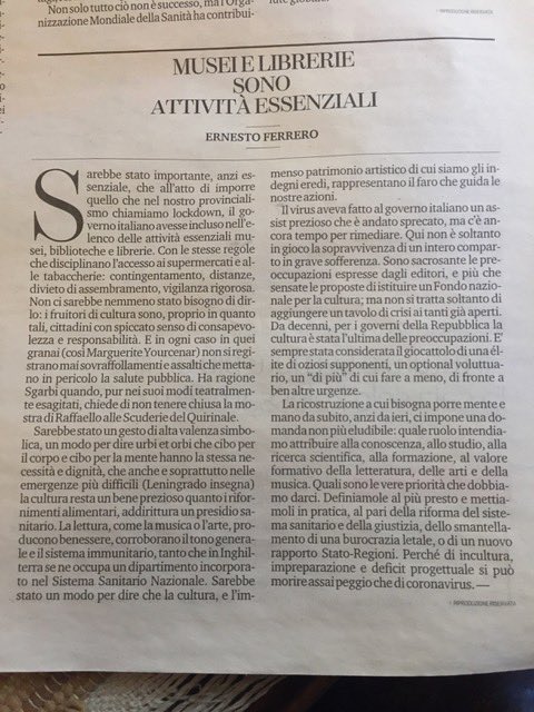 GianricoCarof's tweet photo. Un eccellente contributo. Con il massimo rispetto per le opinioni diverse, sono del tutto d’accordo. https://t.co/n9baXZAk3B
